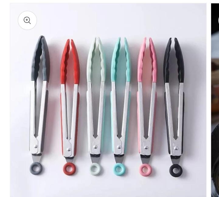 Hot Deal! Multi-Purpose Silicone Tongs — Safe for Non-Stick Cookware