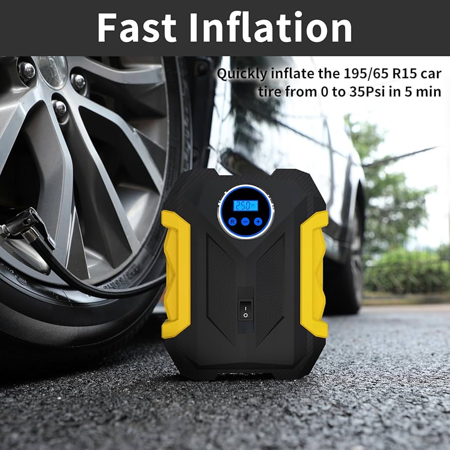 New Arrivals! 🛞🚔🪝
High-Quality CarSun Portable Tyre Inflator C1399-1

Keep your vehicle ready for any journey with the CarSun Portable Tyre Inflator — compact, reliable, and powerful for all your o