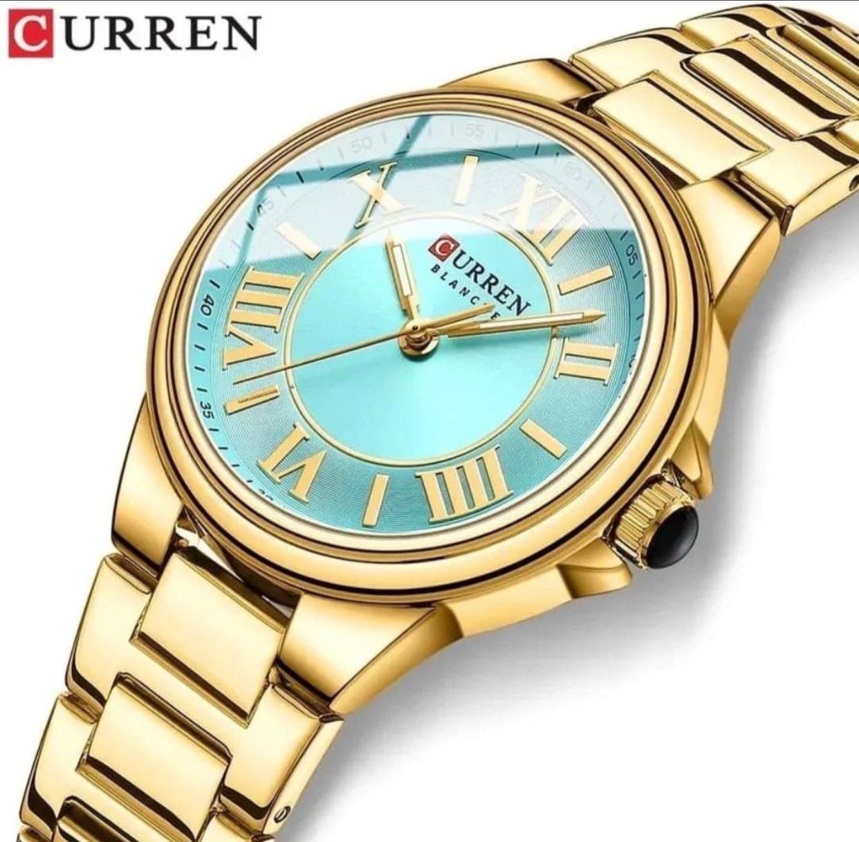 ✅✅NEW STOCK!!🕰️🏆CURREN LADIES WATCH  #9091 *KES 1,500*🏆🕰️☑️Battery powered ☑️Stainless steel☑️Water resistant☑️Luminous armsUpgrade your look with the CURREN #9091 Ladies Watch, designed for women