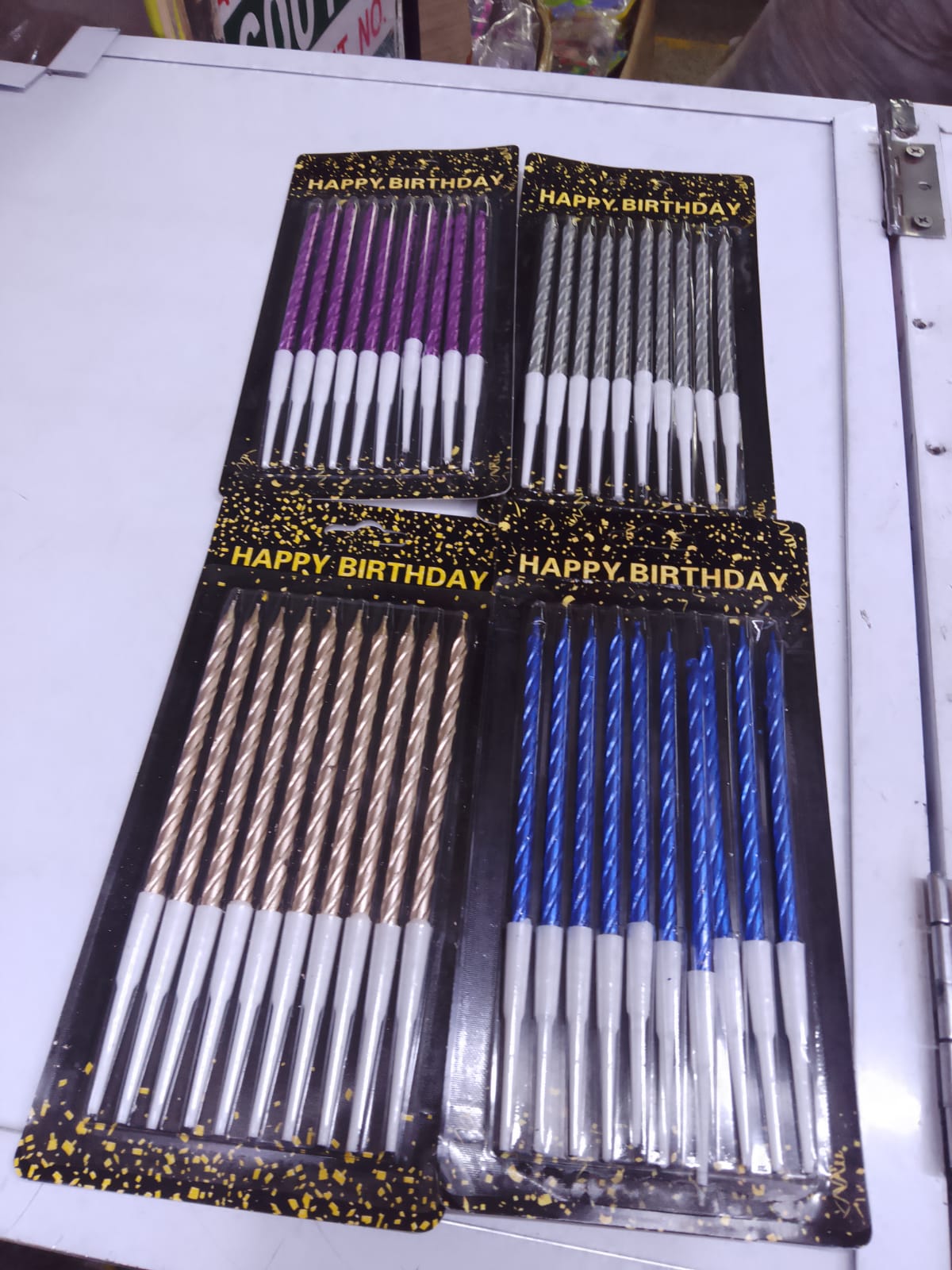 🕯️🎉 Thread Birthday Candles 🎉🕯️
Add a sparkling, festive touch to your birthday cake with these elegant and colorful thread candles — perfect for celebrations of all ages!