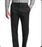 Fashion Official Trouser Pant -Black-Slim Fit Office Wear Men