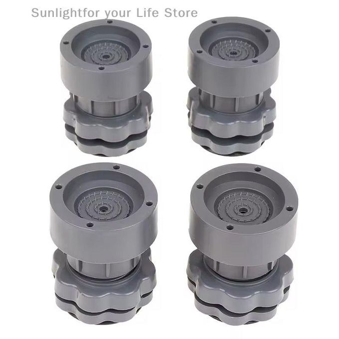 4 pcs Heavy duty Adjustable Height Washing Machine Anti Vibration pads