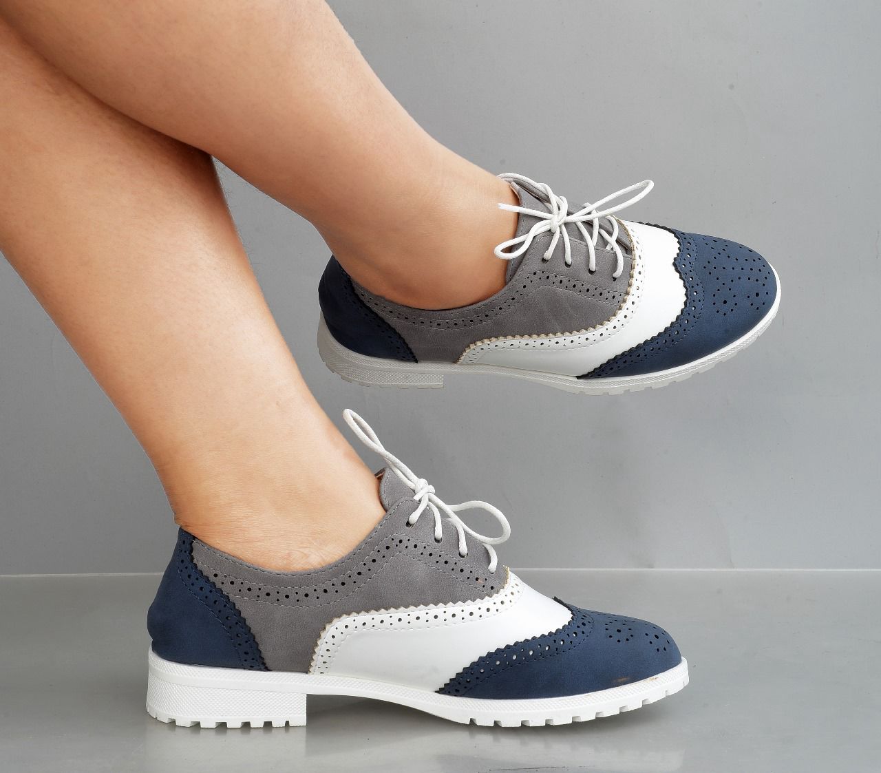 Fashion Ladies Quality Flat Official Brogues