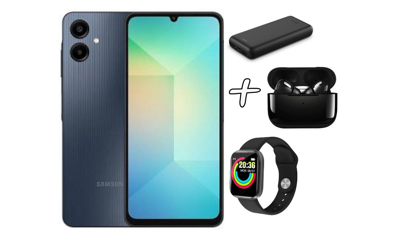 Samsung A06, 6.7", 4GB RAM+128GB (Dual SIM), 5000mAh