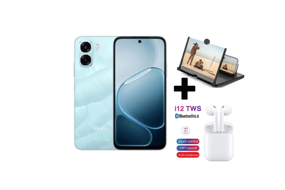 Oppo A6x,6.75"Inch LCD DISPLAY 4GB+256GB STORAGE, Snapdragon® 685 4G,120Hz, 6500mAh+FREE GIFTS
