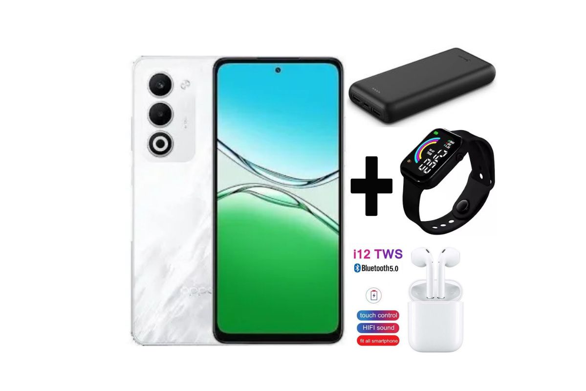 Oppo A5 6.67'' 128GB Storage + 6GB RAM, 6000mAh Battery 50MP (Dual SIM)+FREE GIFTS