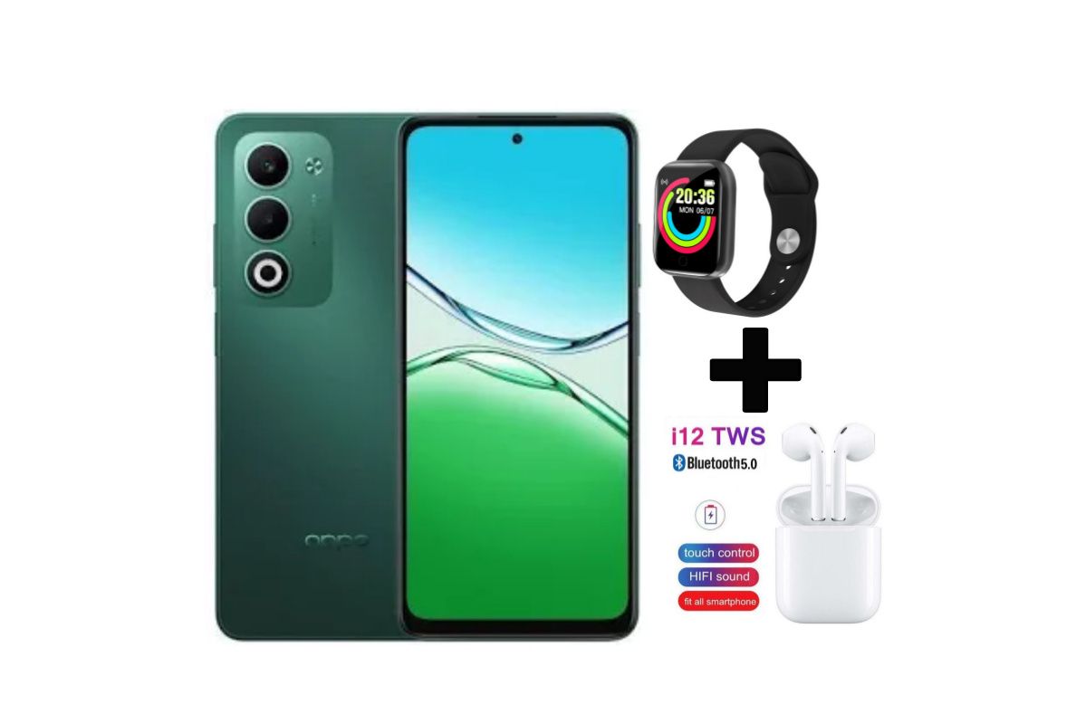 Oppo A5 6.67'' 128GB Storage + 6GB RAM, 6000mAh Battery 50MP (Dual SIM)+FREE GIFTS