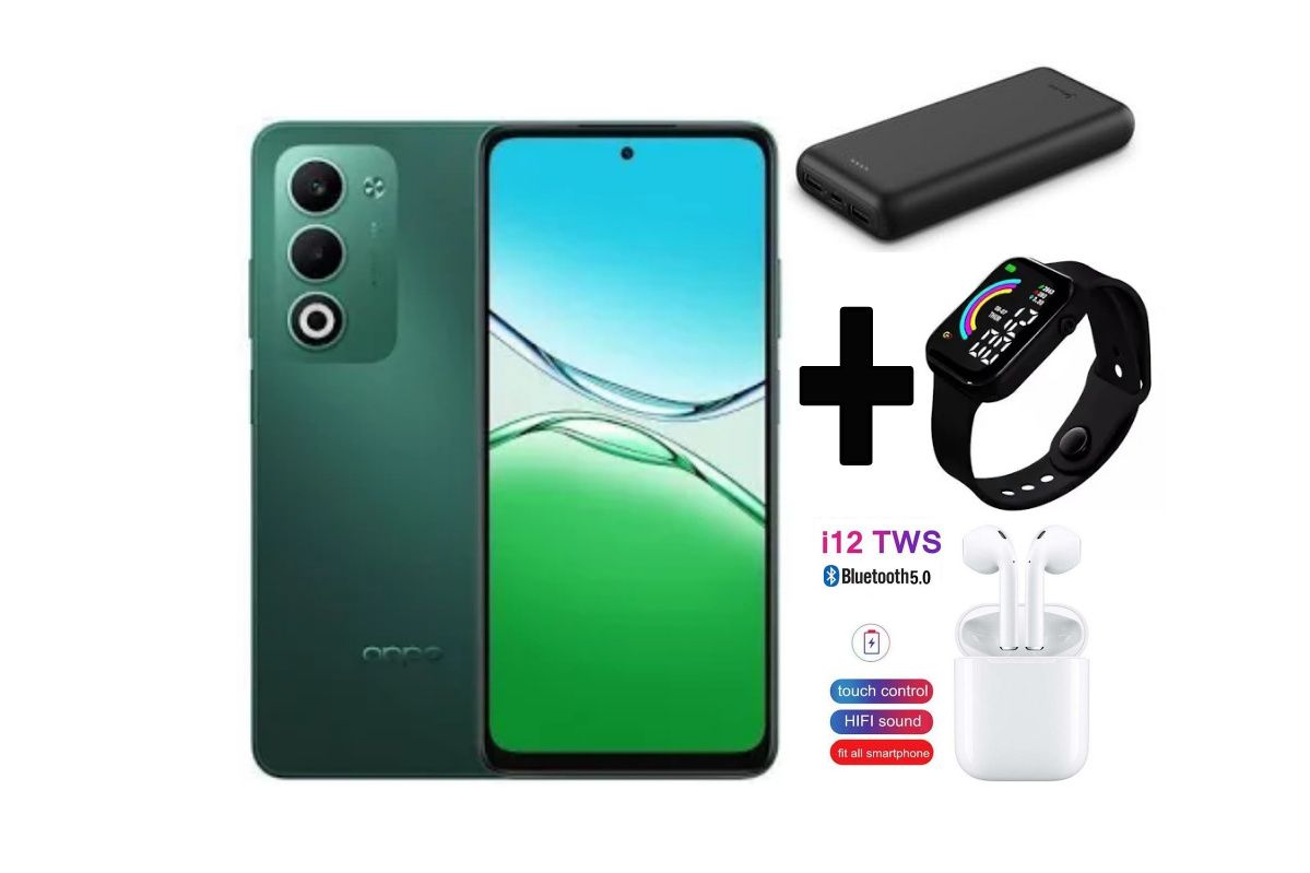 Oppo A5 6.67'' 128GB Storage + 6GB RAM, 6000mAh Battery 50MP (Dual SIM)+FREE GIFTS
