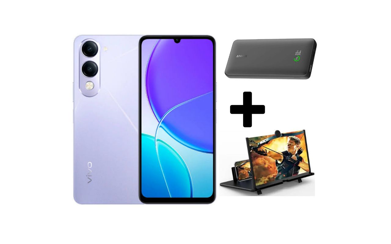 VIVO Y04e, 4G, 6.74", 4GB RAM + 64GB ROM,(Dual SIM), 5500mAh BATTERY CAPACITY+FREE GIFTS