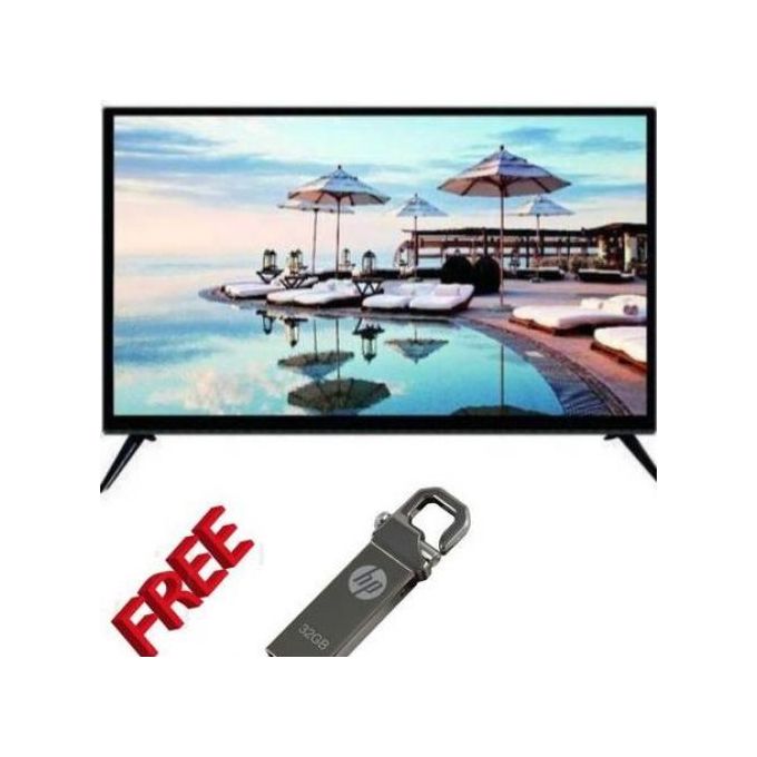 CTC 22" INCHES AC/DC LED DIGITAL TV-INBUILD DECODER-USB/HDMI/VGA+FREE GIFT
