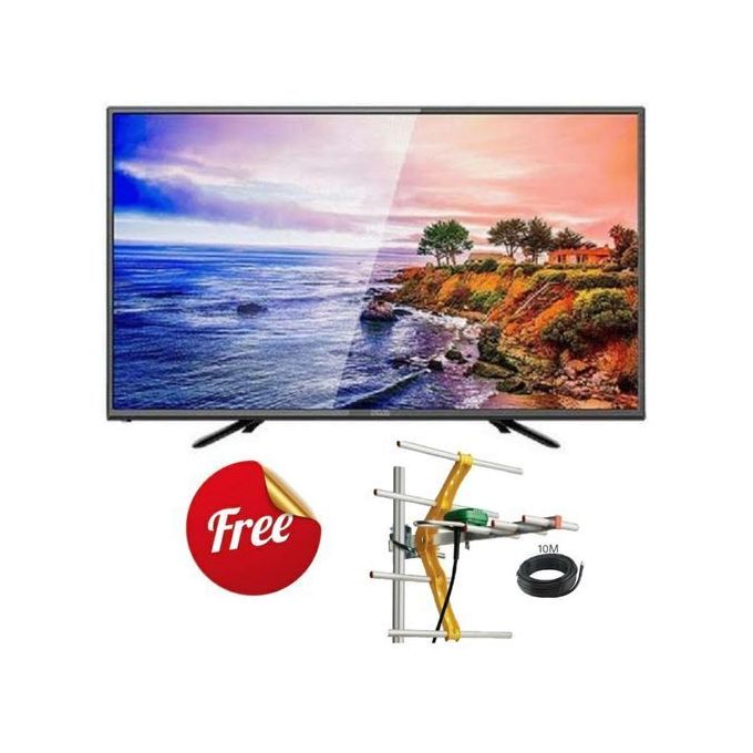 CTC 22" INCHES AC/DC LED DIGITAL TV-INBUILD DECODER-USB/HDMI/VGA+FREE GIFT