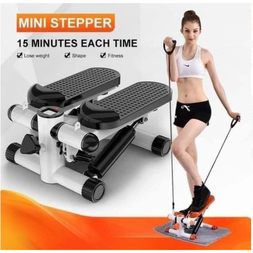 KILLMALL BIG SALES BEST PRICES ONLY DONT BE LEFT OUT ksh 4999. Mini-stepper Exercise Machine-fitness with resistance bands The pedal exerciser stepper machine made of high-quality iron material,