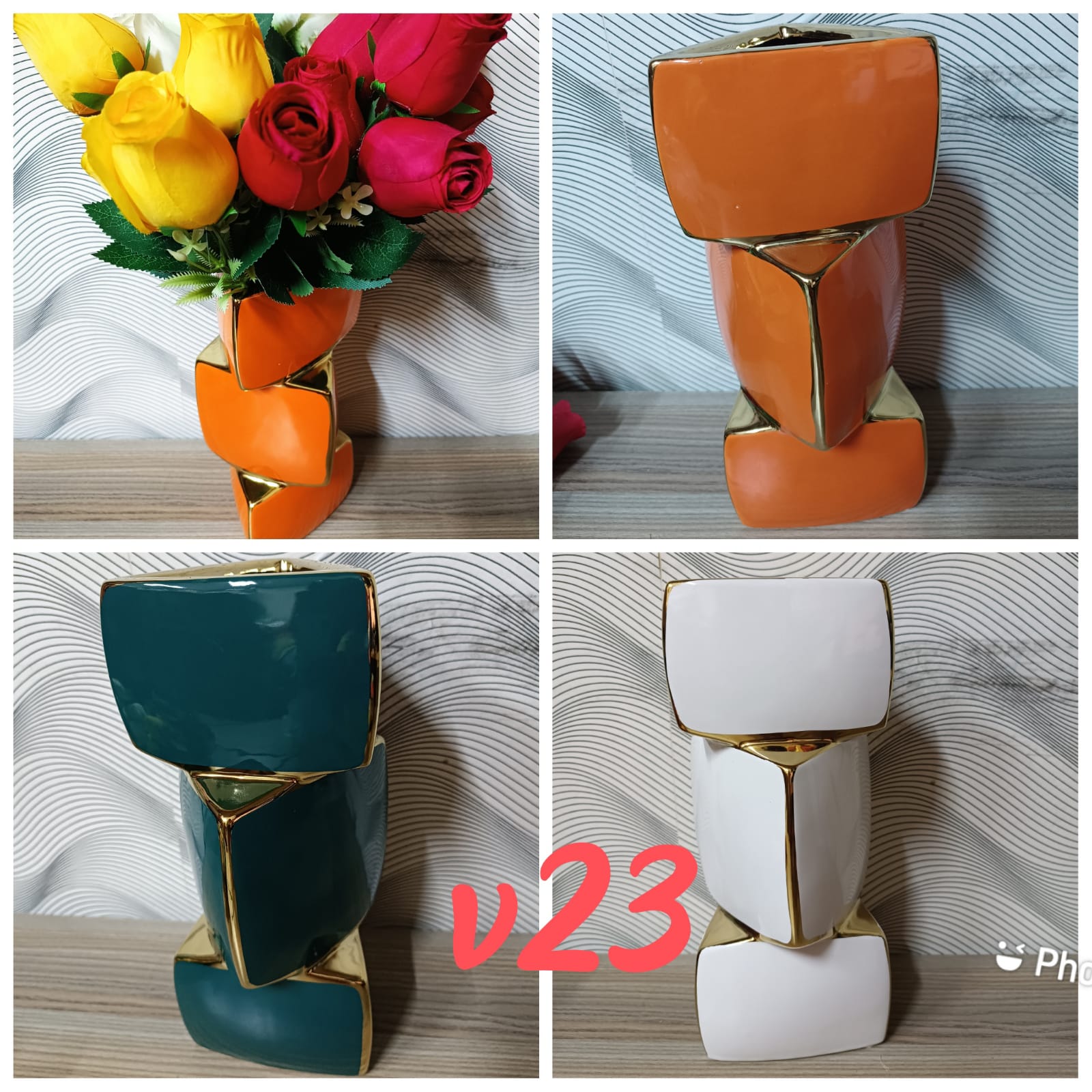 [ KILIMALL SPECIAL OFFERS 🤩🤩✨ !!! ] (EXPERIENCE LUXURY FOR LESS✨) Single V23  Brand New Affordable Stylish and Luxurious Indoor and Outdoor Use 🔥🔥ceramic  vase
