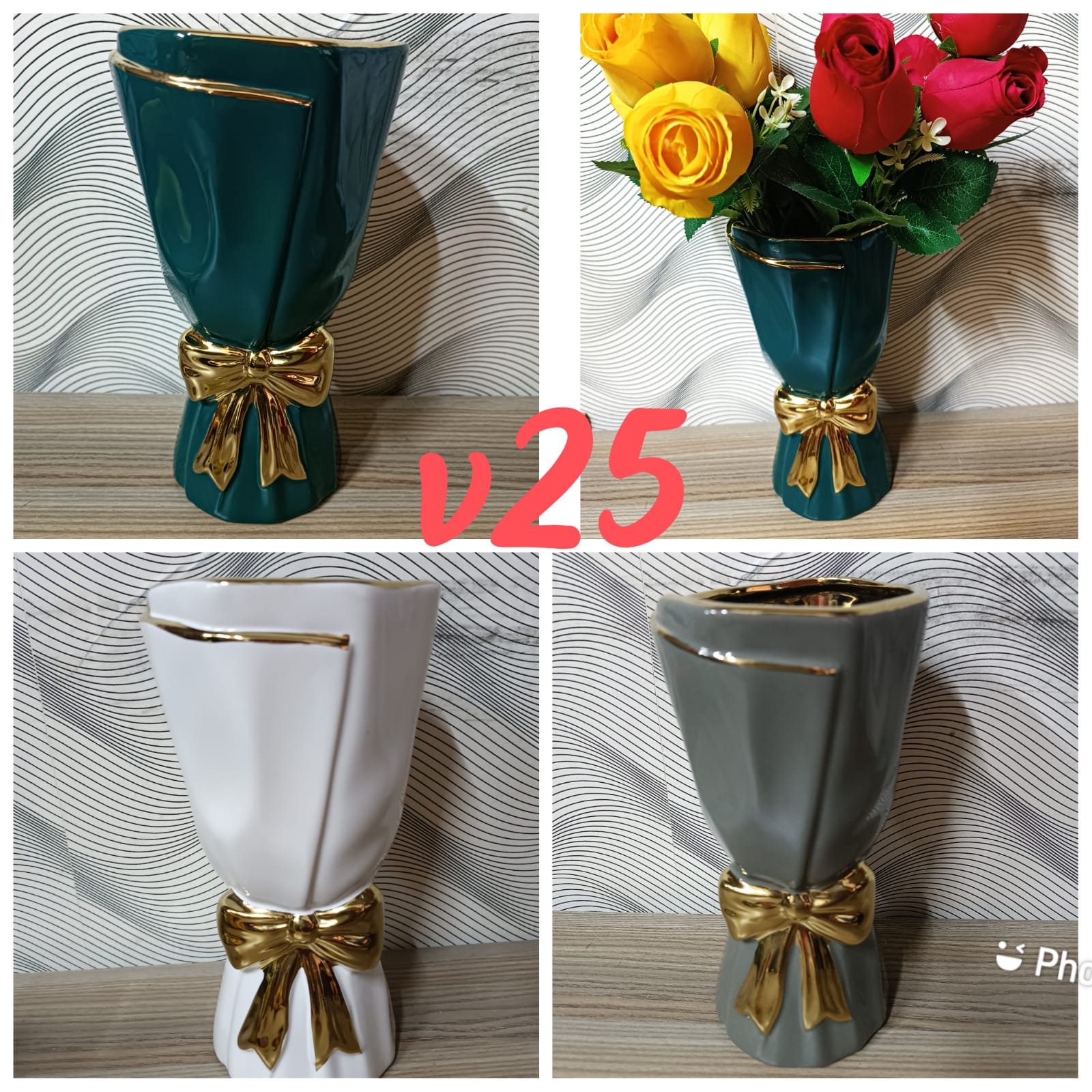 [ KILIMALL SPECIAL OFFERS 🤩🤩✨ !!! ] (EXPERIENCE LUXURY FOR LESS✨) Single V25  Brand New Affordable Stylish and Luxurious Indoor and Outdoor Use 🔥🔥ceramic  vase