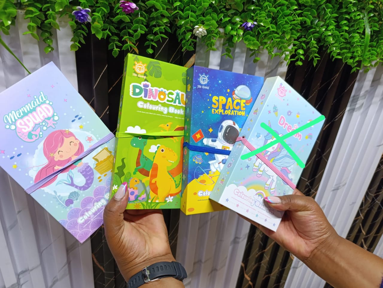 [ KILIMALL BEST PRICES ONLY 🤩🤩✨ !!! ] Classy Brand New Very High Quality KIds learning Kids colouring books with 60 sheets filled with creative colouring designs and 8 two- color pencils