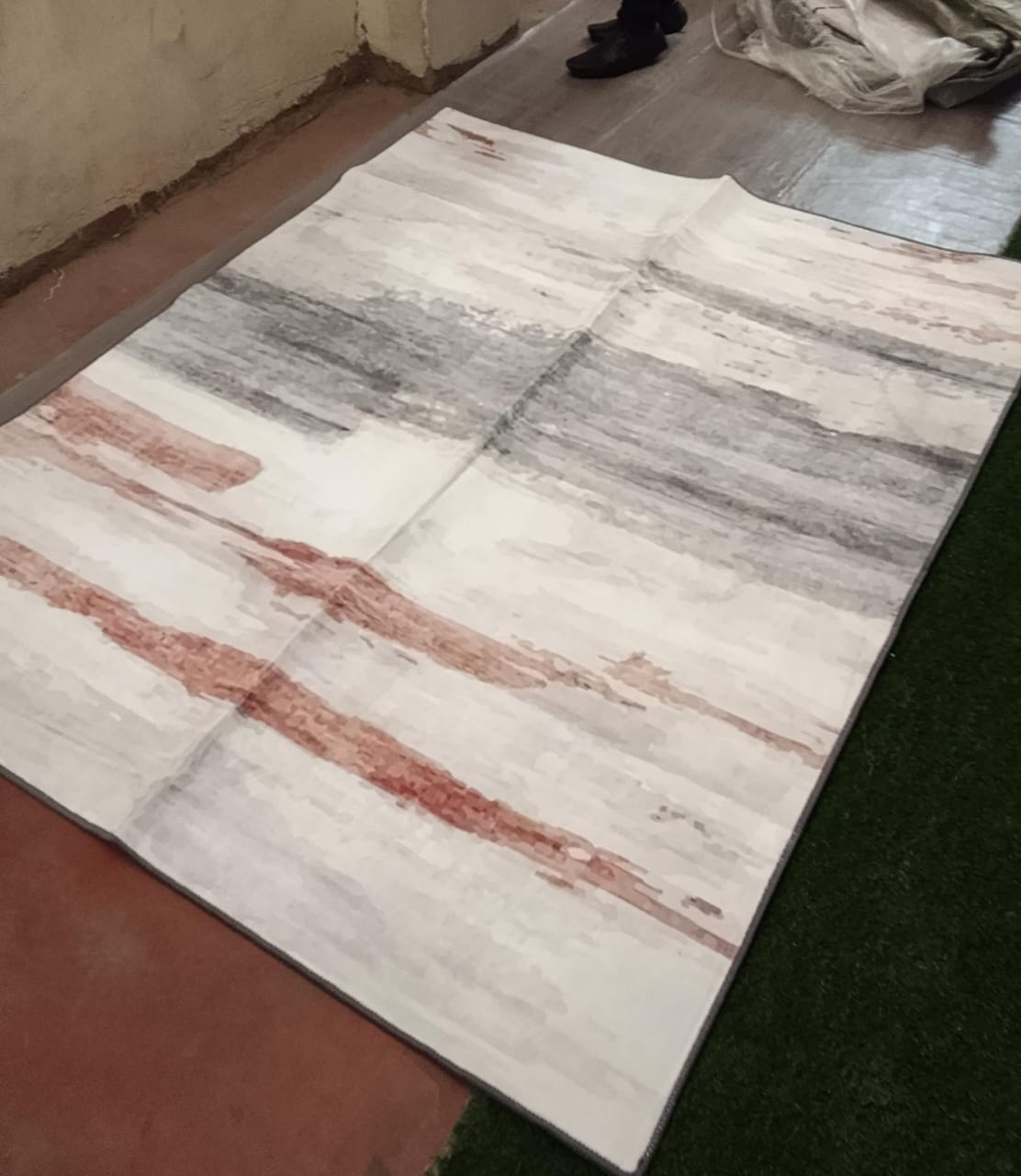 [🔥KILIMALL AMAZING OFFERS🤩🤩✨...DON'T MISS OUT !!! ] 1 Pc Size 7X10 ft Classy Brand New Very High Quality Stylish and Luxurious HD Carpets with Rubber.Desiring To Serve The Best Experience