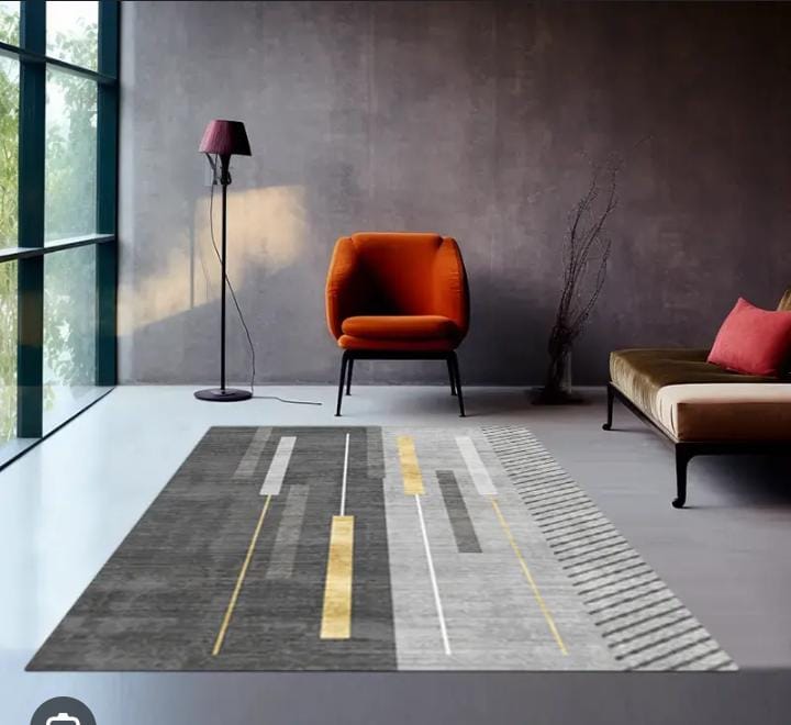 [🔥KILIMALL AMAZING OFFERS🤩🤩✨...DON'T MISS OUT !!! ] 1 Pc Size 7X10 ft Classy Brand New Very High Quality Stylish and Luxurious HD Carpets with Rubber.Desiring To Serve The Best Experience