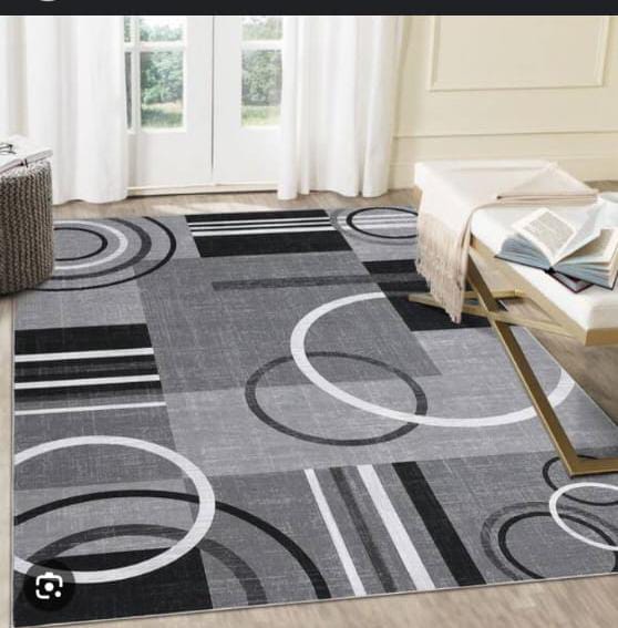 [🔥KILIMALL AMAZING OFFERS🤩🤩✨...DON'T MISS OUT !!! ] 1 Pc Size 7X10 ft Classy Brand New Very High Quality Stylish and Luxurious HD Carpets with Rubber.Desiring To Serve The Best Experience