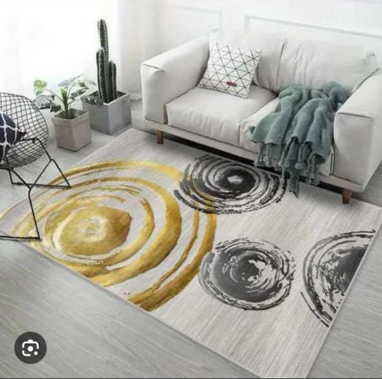 [🔥KILIMALL AMAZING OFFERS🤩🤩✨...DON'T MISS OUT !!! ] 1 Pc Size 7X10 ft Classy Brand New Very High Quality Stylish and Luxurious HD Carpets with Rubber.Desiring To Serve The Best Experience