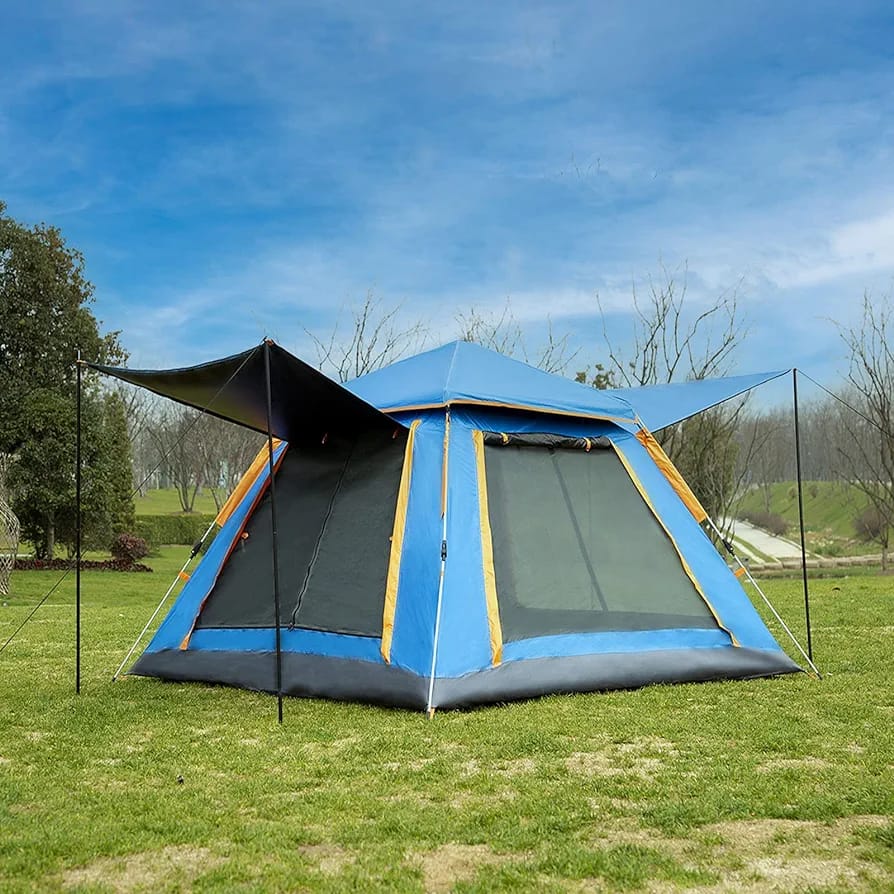 🟢 NEW OFFER 🟢 1 Pc 6-8 People Camping Tent – Waterproof, Durable, Easy Setup, Stylish & Spacious for Outdoor Adventures & Family Trips