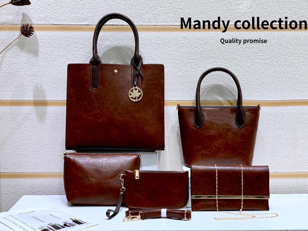 [🔥SPECIAL HOT DEALS 🔥 🥑🌽ONLY AT KILIMALL !!! ]  5 IN 1 New Arrival High Quality Stylish and Luxurious Comfortable Ladies Handbag ..Designed With Durability and Functionality ✔👌