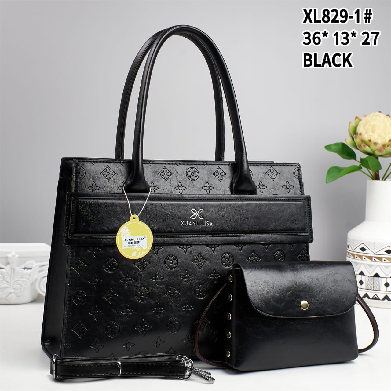 [ CLASSY NEW ARRIVALS 🤩🤩✨...DON'T MISS OUT !!! ] 2 IN 1 Brand New Classy Very High Quality Stylish and Luxurious Fashionable Elegant Ladies Handbag at an Exclusive and Enticing Offer✨👌