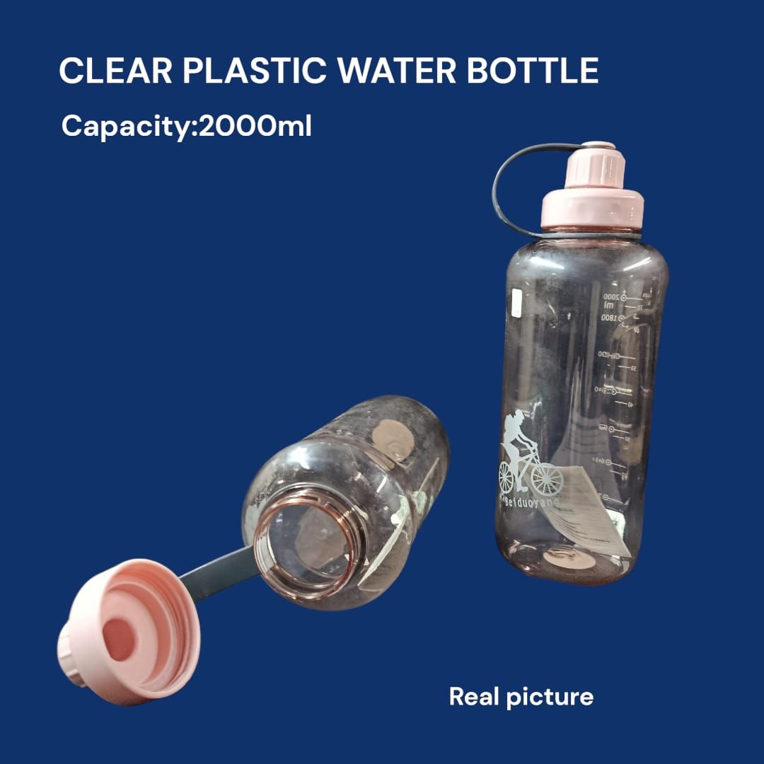 CLEAR PLASTIC BOTTLE