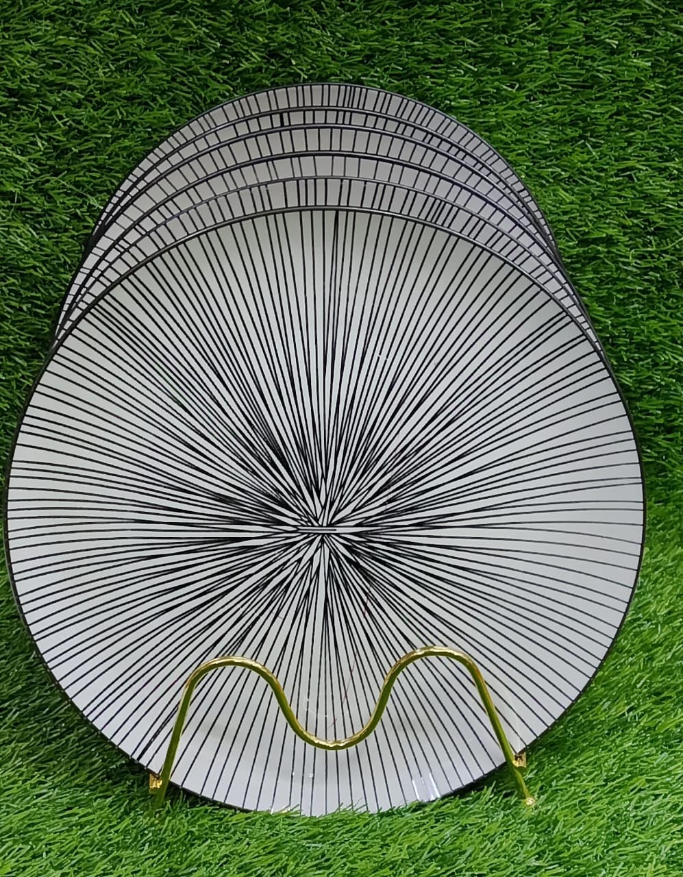 💰 BEST OFFER 💰 Set of 6 Melamine Plates – High Quality, 200g, Dishwasher Safe, Modern Floral Design