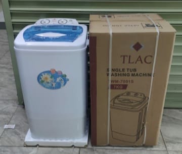 🎯 SMART OFFER 🎯 Single Tub Semi-Automatic Washing Machine Compact Efficient Washer for Home Laundry, Quick Wash & Easy Operation