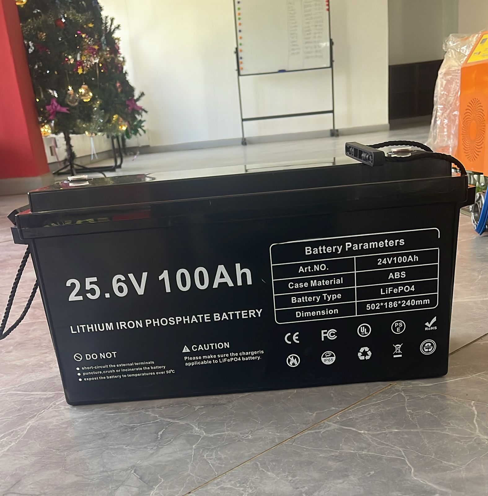 Alltop 25.6V 100Ah LiFePO₄ Battery – Reliable Lithium Power Storage