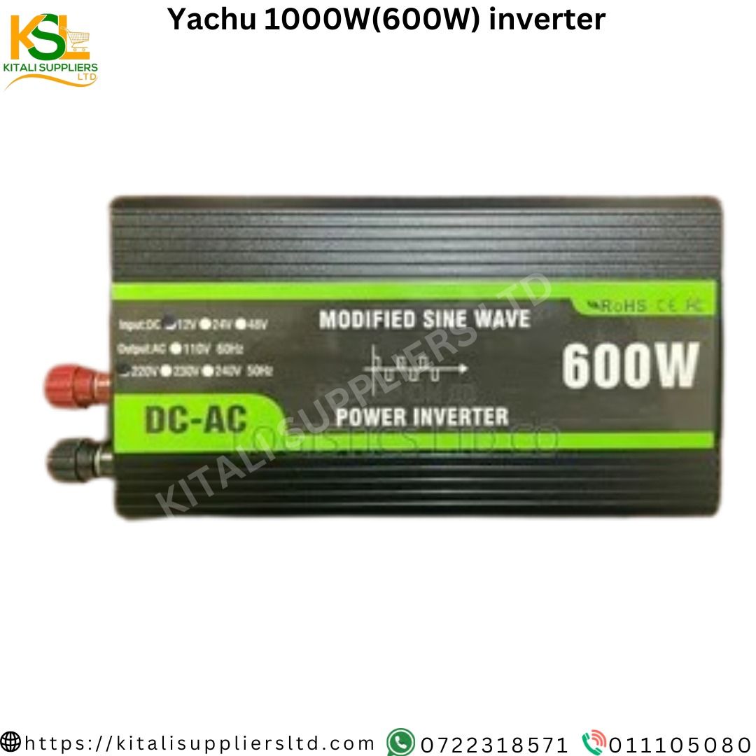 Yachu 600W Inverter – Reliable Power Conversion for Small Devices