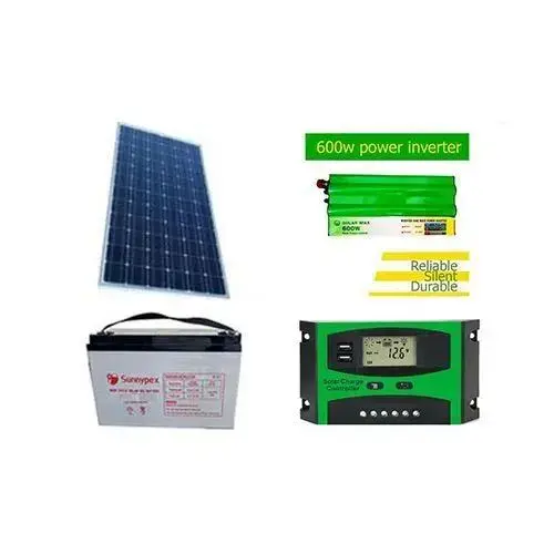 200W Solar Kit with 100Ah Battery, 600W Inverter & 10A Controller – Complete Off-Grid Power Solution