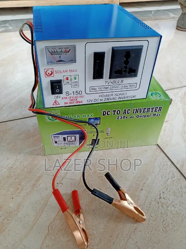 100W SolarMax Complete Solar Power Kit with 80Ah Battery, 150VA Inverter, Charge Controller, Street Light & 19” TV – Ideal for Home & Off-Grid Use  providing stable power for lights, small appliances,