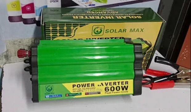 150W Solar Fullkit System + 5 FREE DC Bulbs + 20A Solarmax Charge Controller + 4-Way Extension + 10M Cable + 600W Inverter – Complete Home Solar Power Kit
