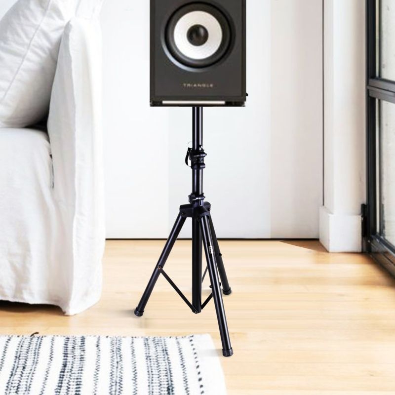 Heavy Duty Speaker Stand - Sturdy Support for Exceptional Sound Classic Tripod Speaker Stand