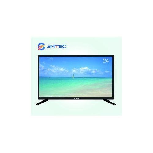 Amtec 24-Inch Digital LED TV – AC/DC Dual Power, Clear Images, Energy-Saving Television