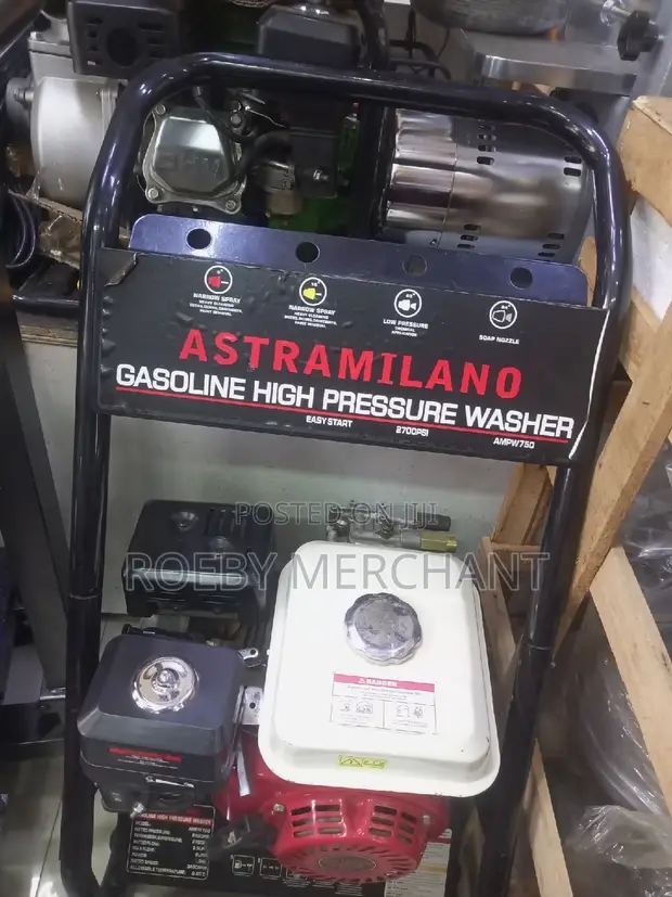 Astramilano High-Pressure Car Wash Machine – Portable Electric Power Washer for Cars, Bikes & Home Cleaning