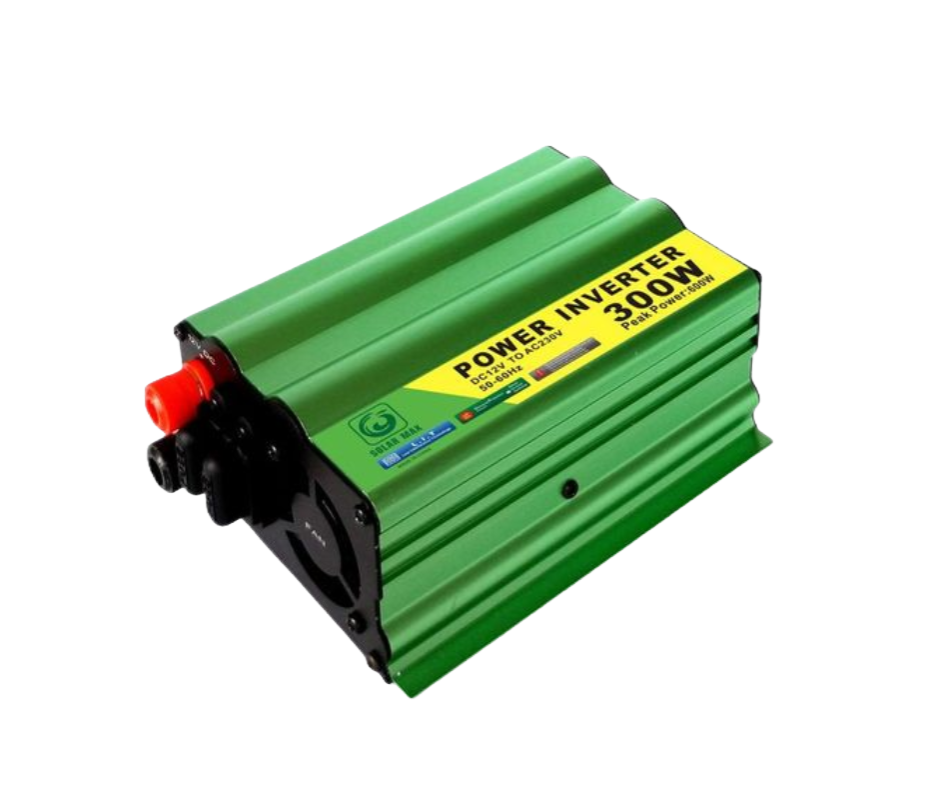Solarmax 100Ah Midkit – Maintenance-Free Gel Solar Battery + 300W Inverter + FREE 3 LED Bulbs