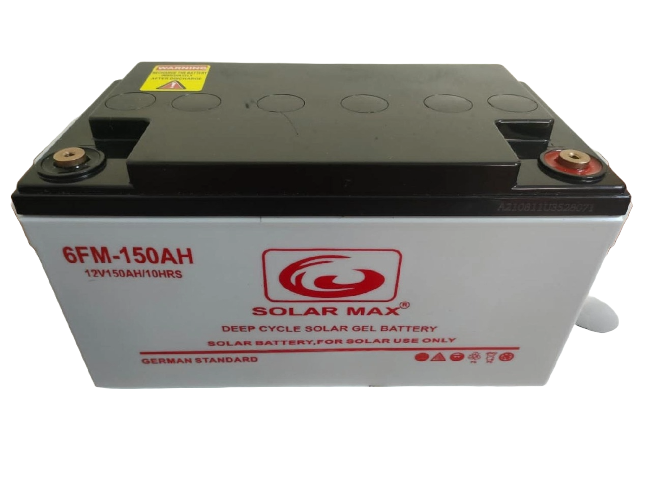 Solarmax 150Ah/10hr Gel Solar Battery – Maintenance-Free Dry Cell Long-Term Power Storage