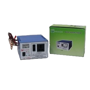 Solarmax 150VA Power Inverter – Low Power Consumption & Transformer Protection for low battery use, durability & drop protection.