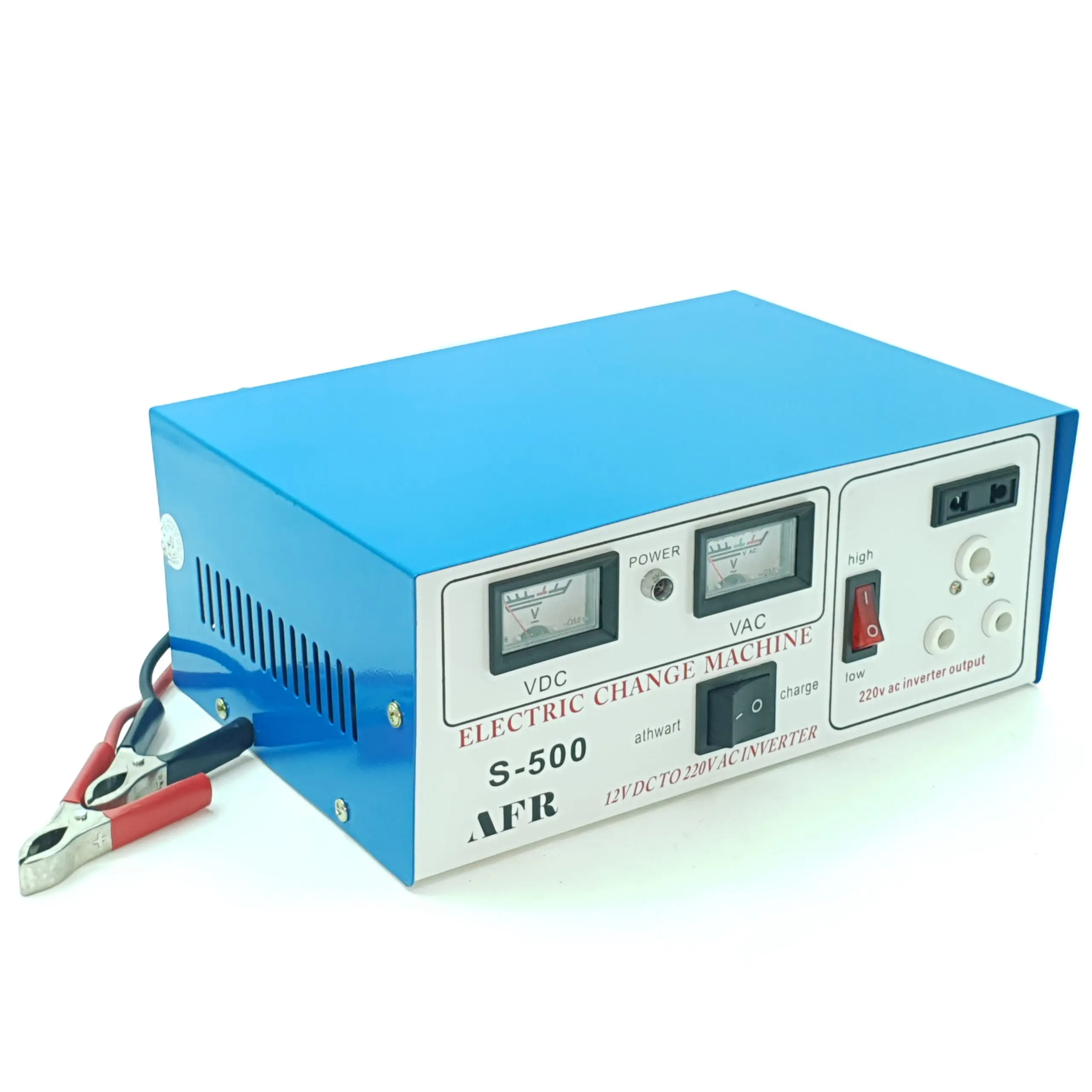 Solarmax 300VA Inverter + 10A Solar Charge Controller + 3 FREE LED Bulbs which has an original transformer which make it to consume low power