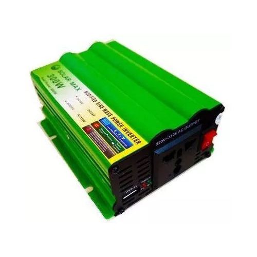 Solarmax 300W Inverter with Free LED Bulbs – Reliable Home & Office Power Solution that enables to light and also works with all home items