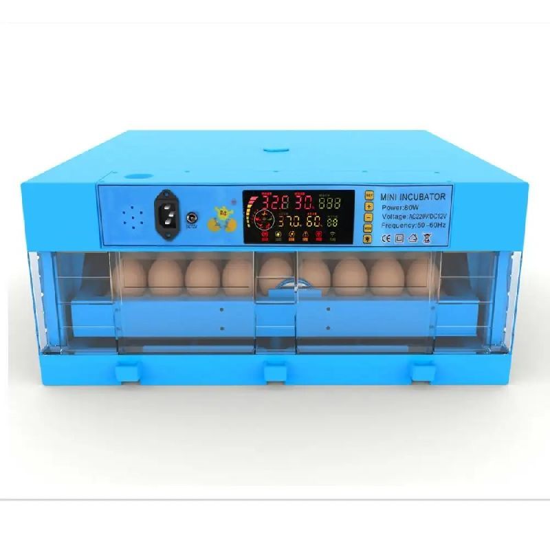 64-Egg Solar Digital Incubator – 120W Automatic Turning & Temperature Control, Solar Incubator, Solar Egg Hatcher, Automatic Poultry Incubator