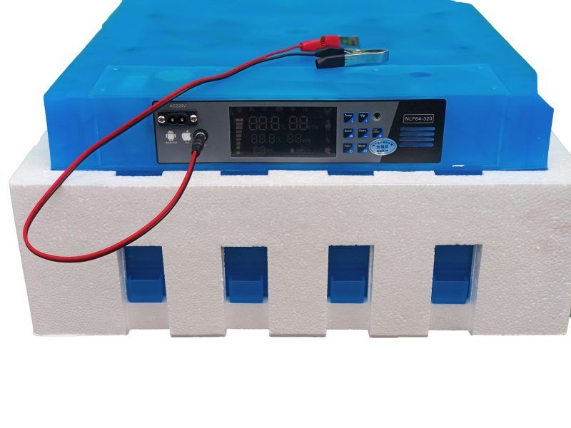 64-Egg Solar Digital Incubator – 120W Automatic Turning & Temperature Control, Solar Incubator, Solar Egg Hatcher, Automatic Poultry Incubator