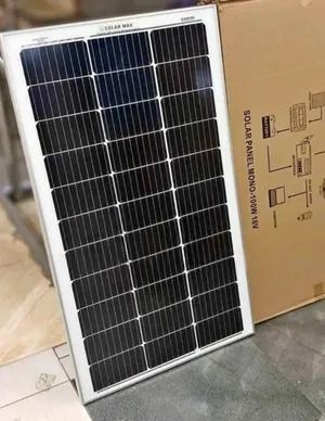 Solarmax 100W Solar Panel & 2 FREE LED Bulbs – Monocrystalline All-Weather Solar Energy Module for Home, Office & Outdoor Power Use. trap the free energy of the sun for your use.