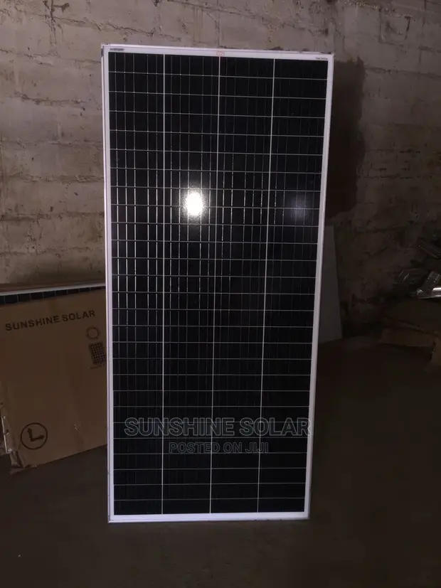 Solarmax 200W Monocrystalline Solar Panel + 2 FREE LED Bulbs – Durable All-Weather Solar Panel for Home, Office & Outdoor Use
