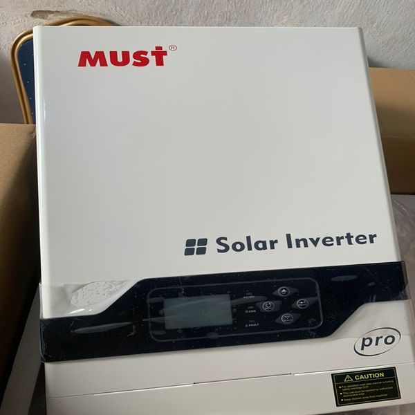 MUST 3kVA Hybrid Inverter 24V 60A – Pure Sine Wave Solar Inverter with MPPT Charger for Reliable Home & Office Power Backup