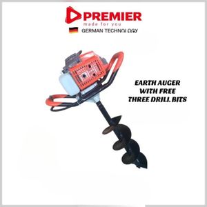 Premier Earth Auger with 3 Free Drill Bits – Fence Hole Digger, 2-Stroke Petrol Engine - Buy Premier Earth Auger with 3 Free Drill Bits – 2-Stroke Petrol Fence Hole Digger in Kenya