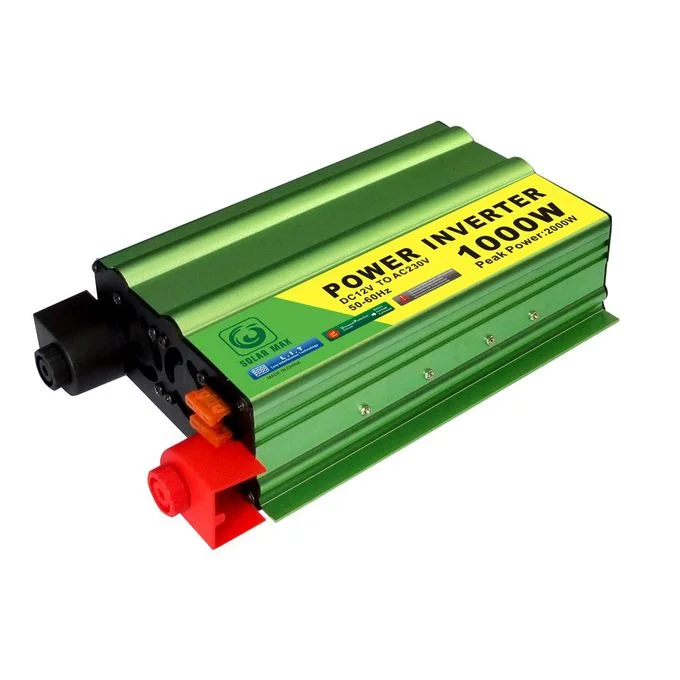 Solarmax 1000 Watts Inverter is a compact and efficient inverter designed for small-scale solar systems and basic home or office power backup. With a power output of 1000W, it easily runs lights, TVs.