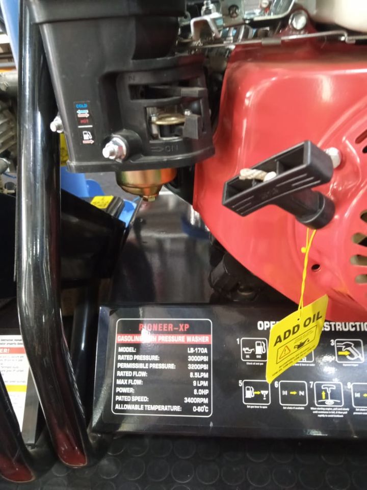 Pioneer 3200 PSI High-Pressure Carwash Machine – Powerful & Reliable Cleaning Solution - A professional-grade high-pressure washer designed for both domestic and commercial cleaning needs.